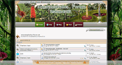 Desktop Screenshot of amorphophallus-forum.de